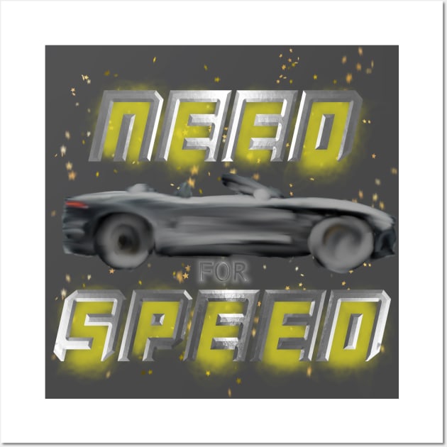 Need For Speed Wall Art by djmrice